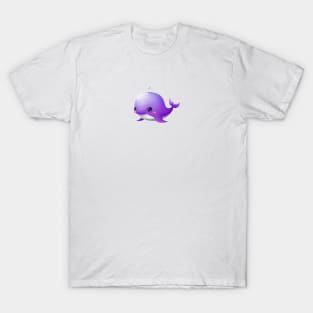 Cute Whale - Purple T-Shirt